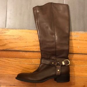 Franco Sarto Brown Equestrian Boots